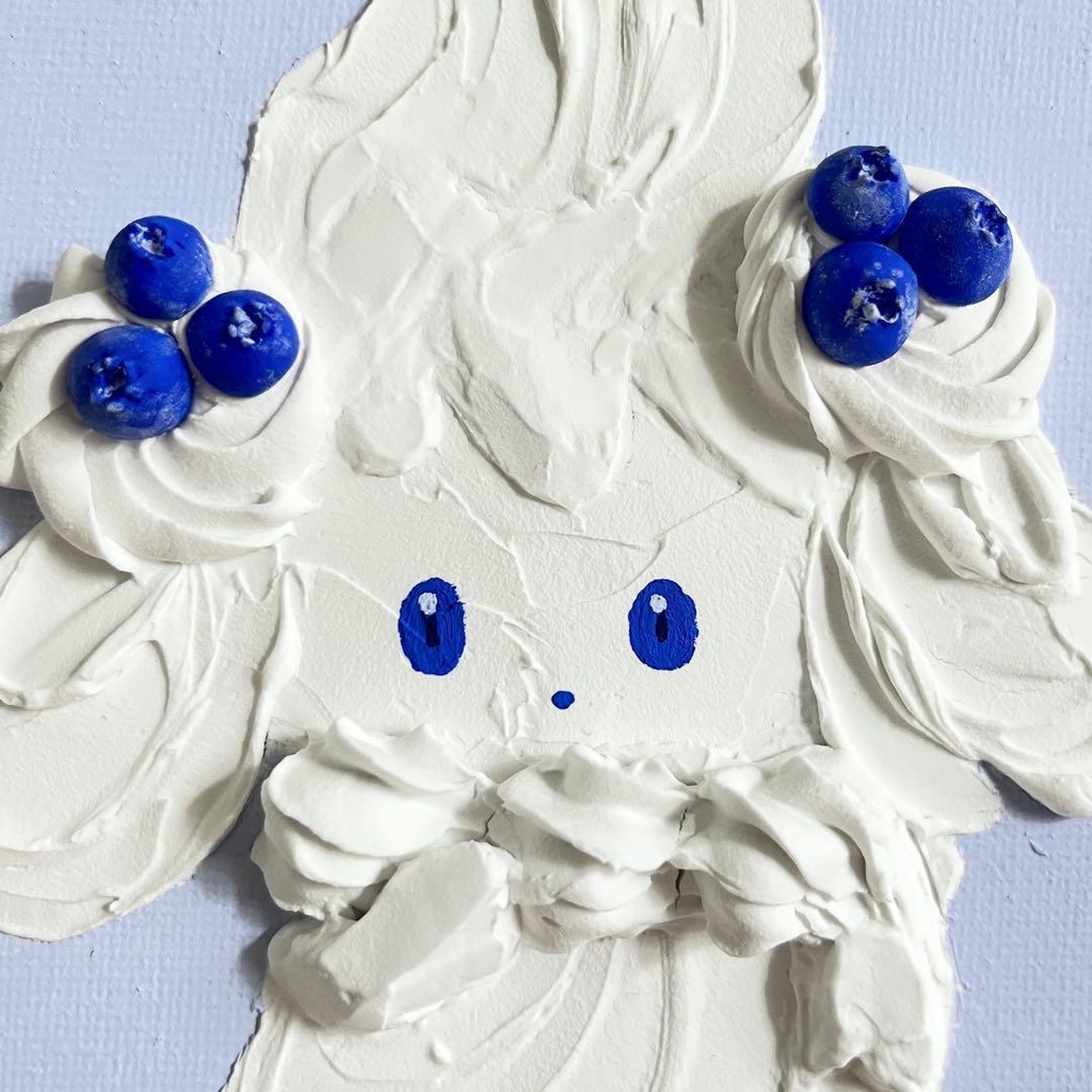 ポケモン マホイップ ミルキィソルト テクスチャーアート 原画 ベリーあめざいく