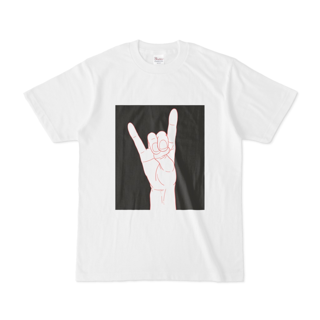 FOX FACES HAND Tシャツ