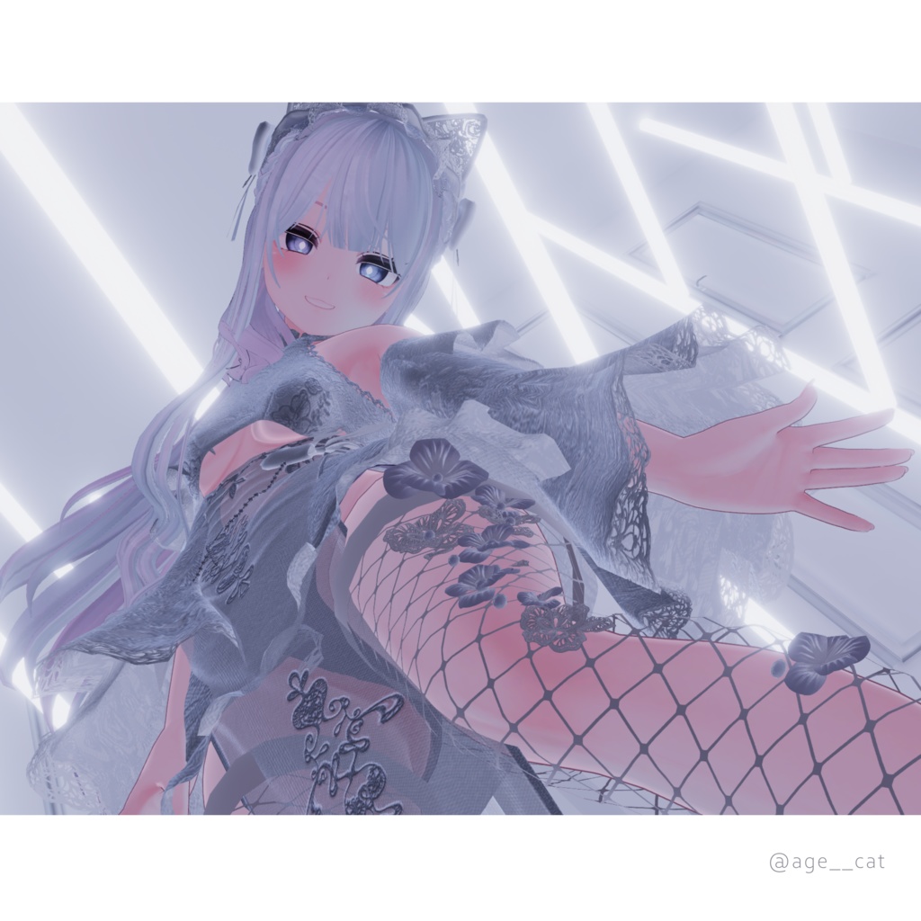 【9アバター対応】GothicChina【VRChat】