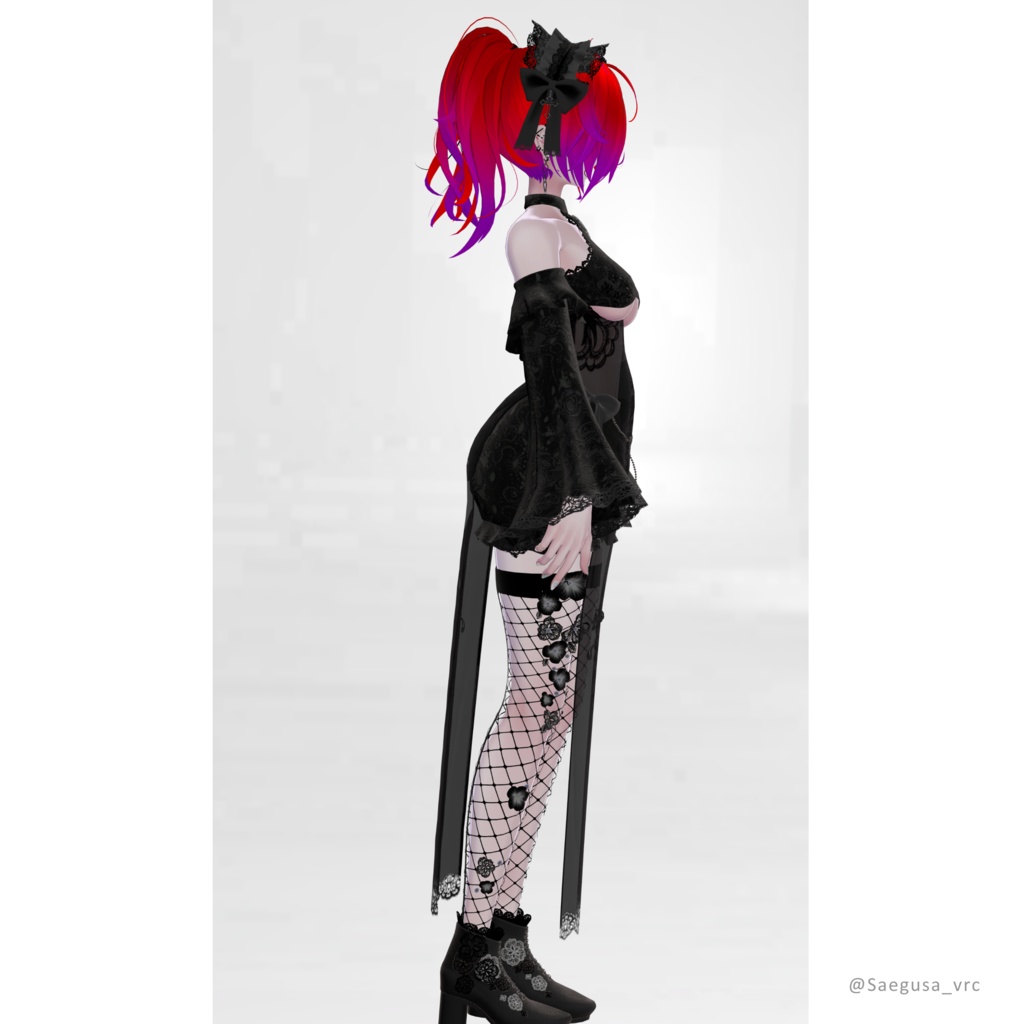 【9アバター対応】GothicChina【VRChat】