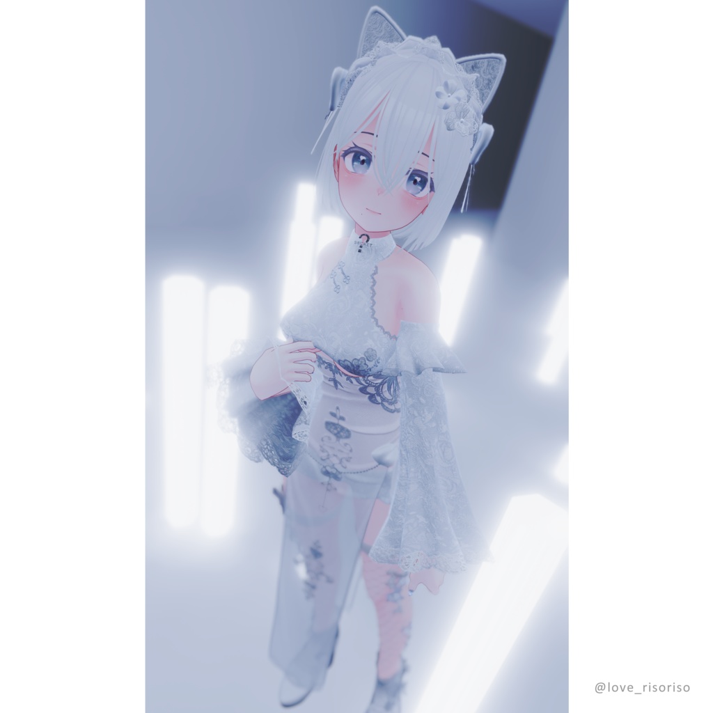 【9アバター対応】GothicChina【VRChat】