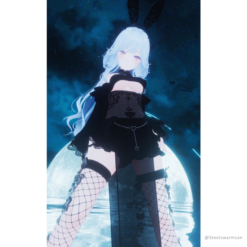 【9アバター対応】GothicChina【VRChat】