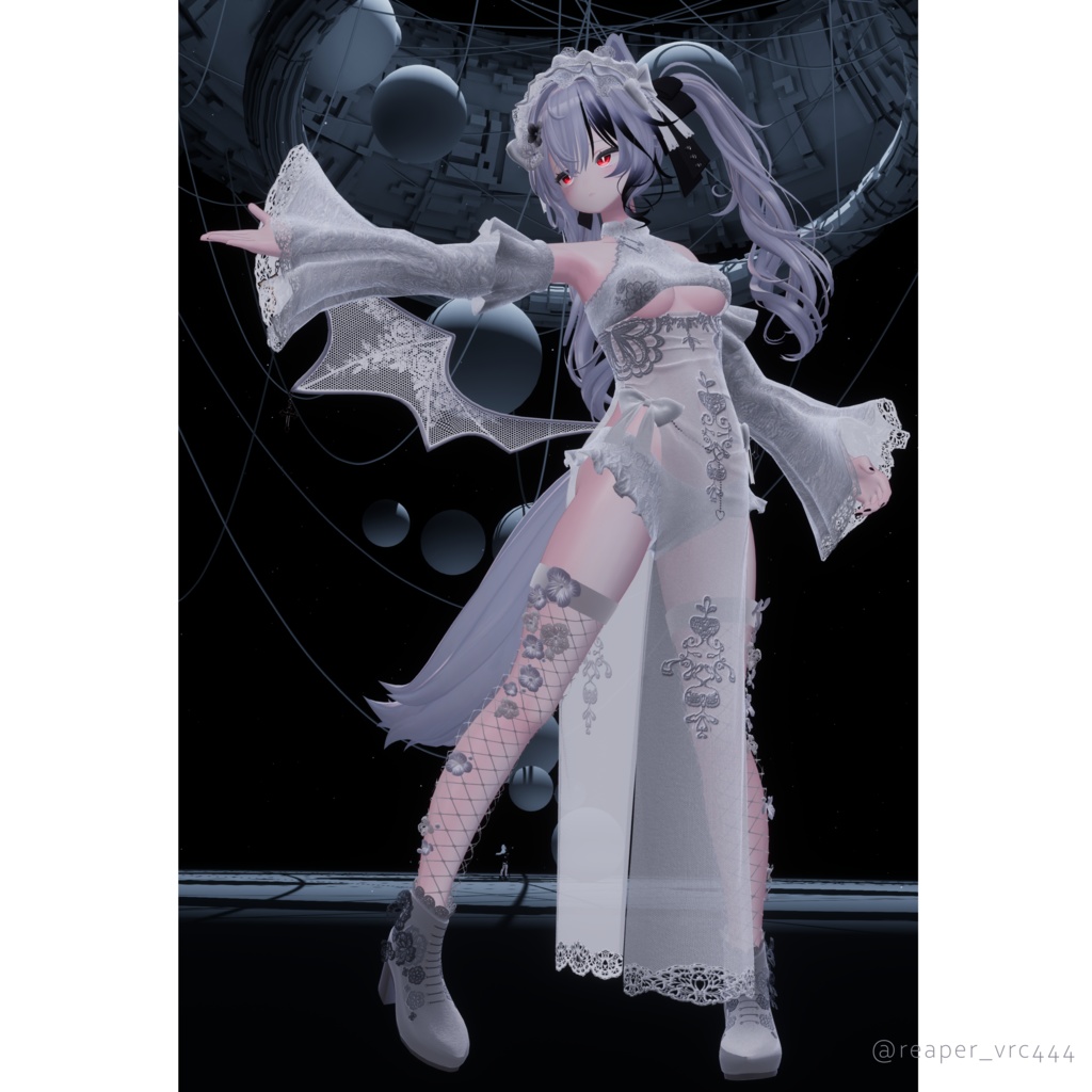 【9アバター対応】GothicChina【VRChat】