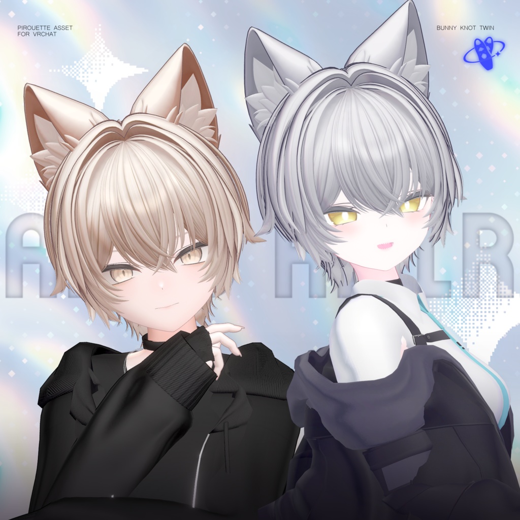 【23アバター対応】AltoHair【VRChat】