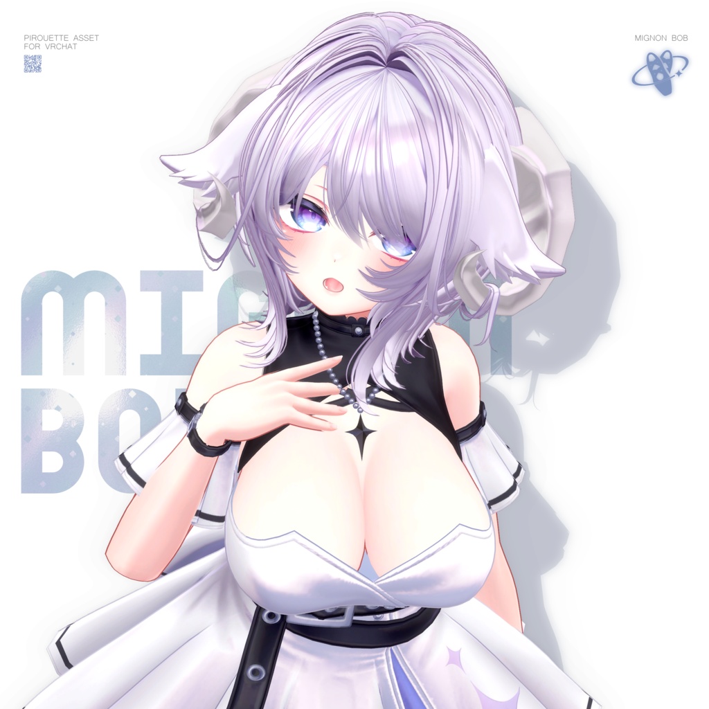 【18アバター対応】ミニョンボブ【VRChat】