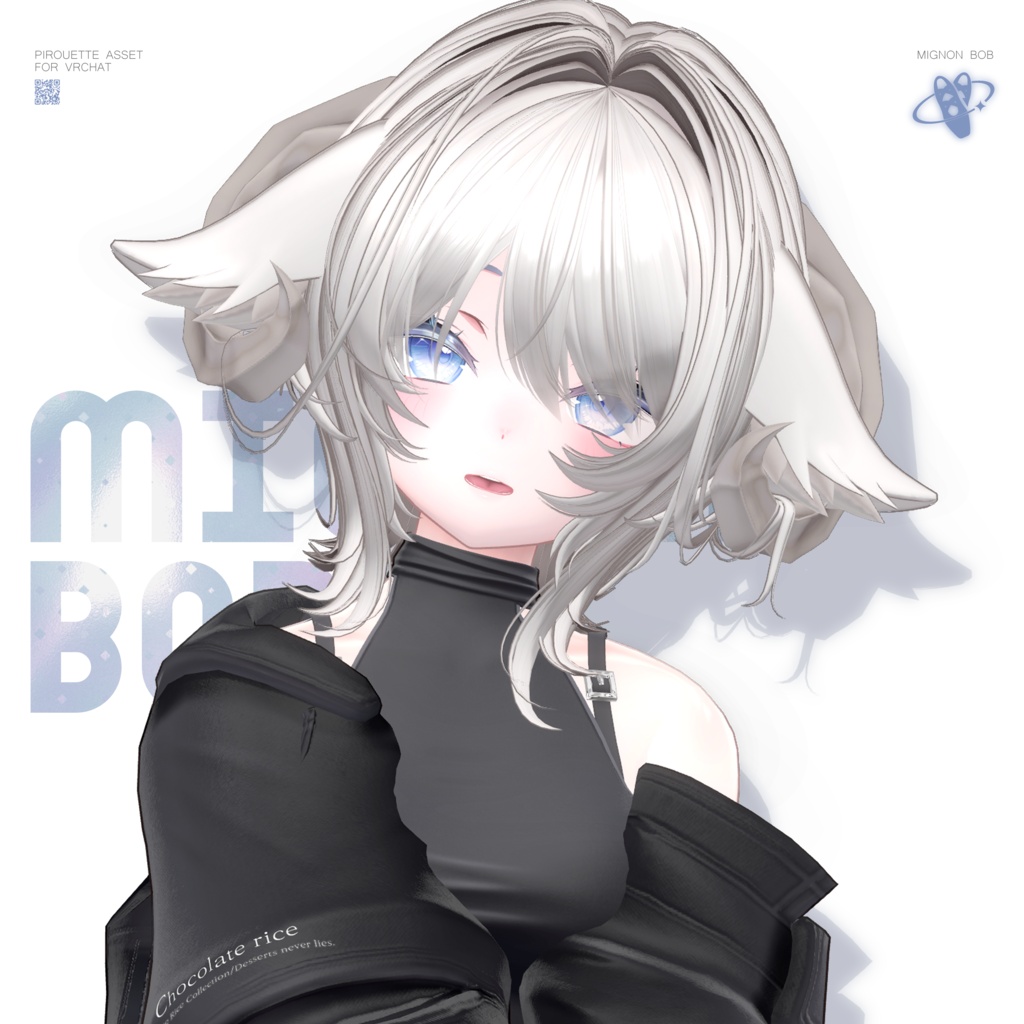 【18アバター対応】ミニョンボブ【VRChat】