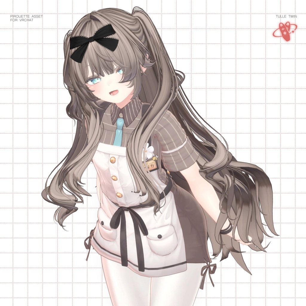 【17アバター対応】TulleTwin【VRChat】