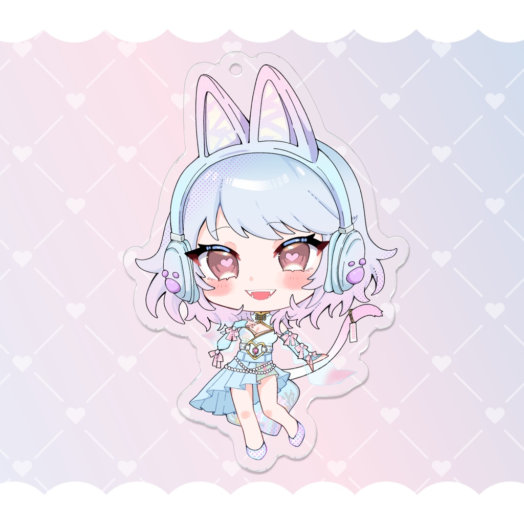 詠海 りおん_アクリルキーホルダーB