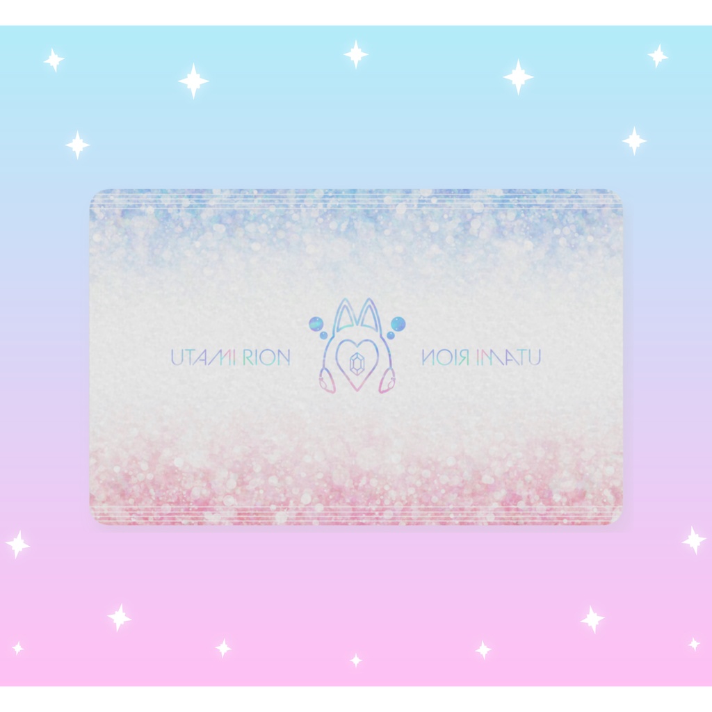 詠海 りおん✧2025誕生日記念イラスト_プラスチックカード