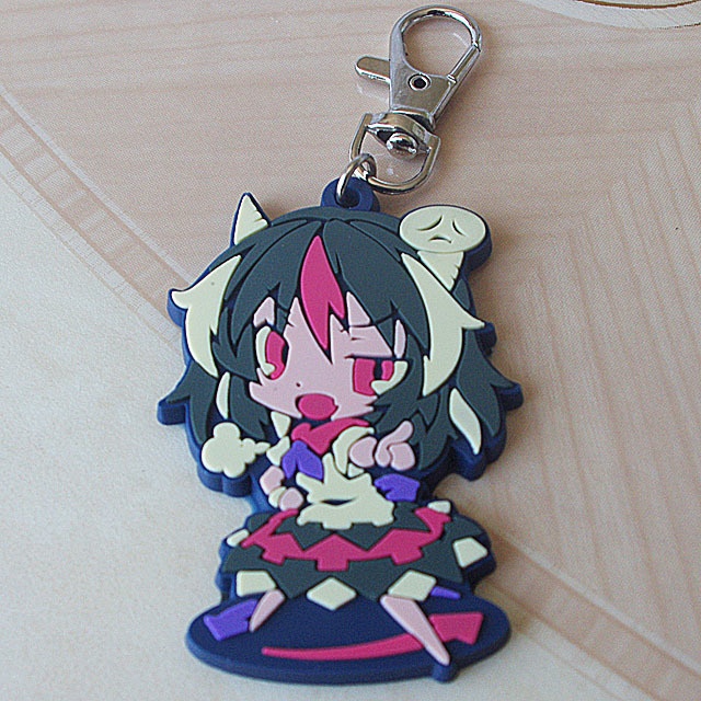 C96新作東方ラバーキーホルダーアリス、芳香、正邪