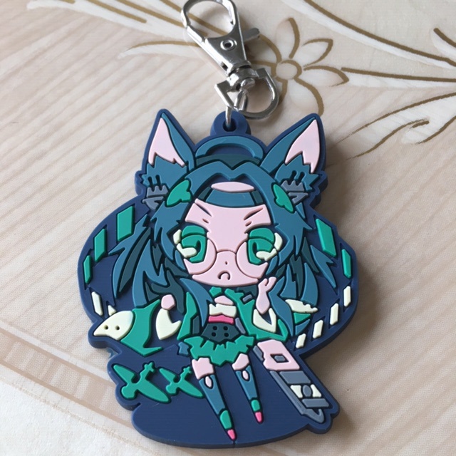 在庫処分 アズールレーンラバーキーホルダー16種 1000円