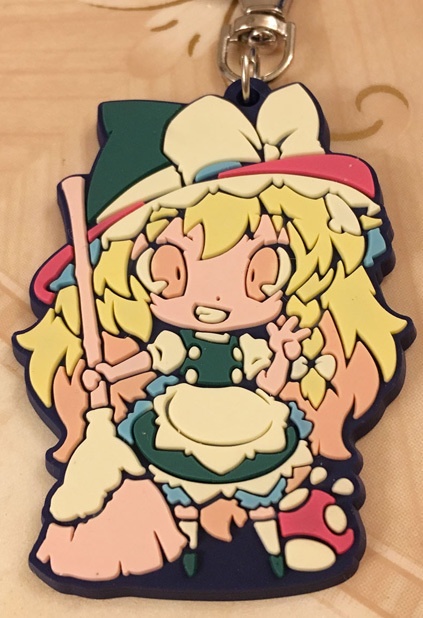 東方ラバーキーホルダーA