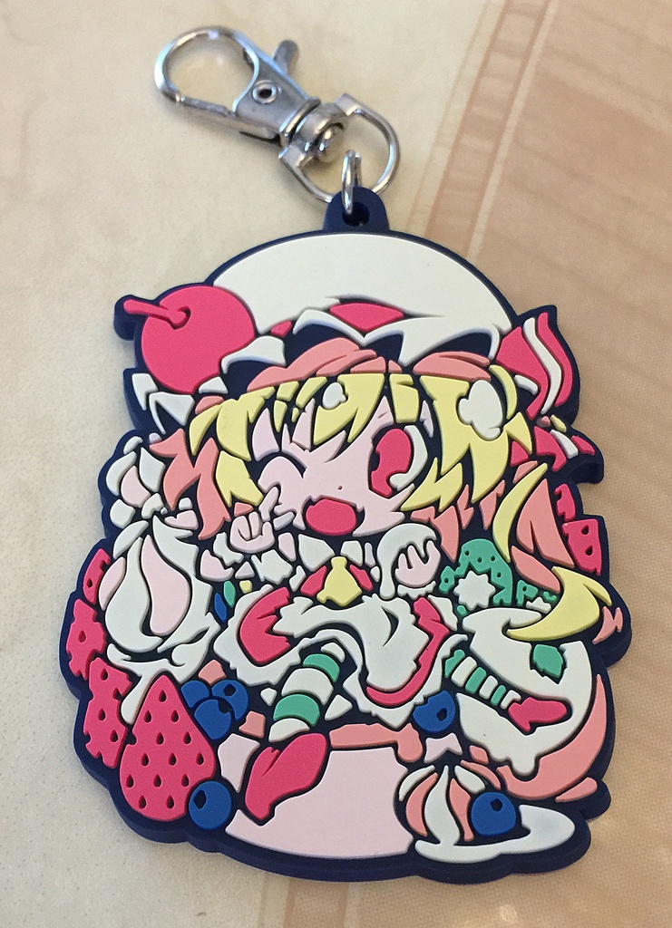 東方ラバーキーホルダーA