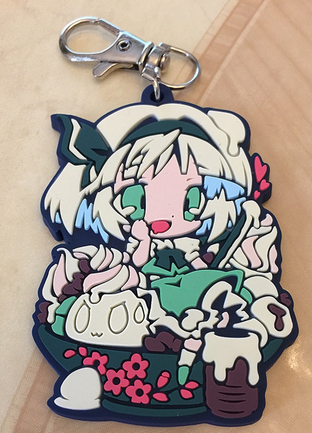 東方ラバーキーホルダーA