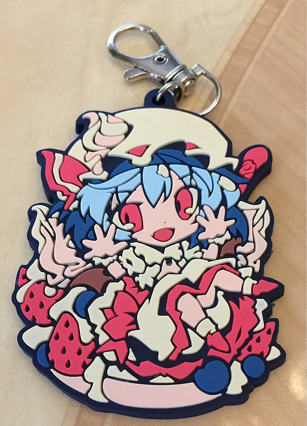 東方ラバーキーホルダーA