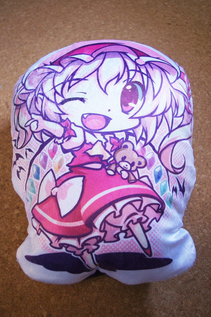 スカーレット姉妹両面印刷ダイカットクッション こすぷれ喫茶娘々 Booth