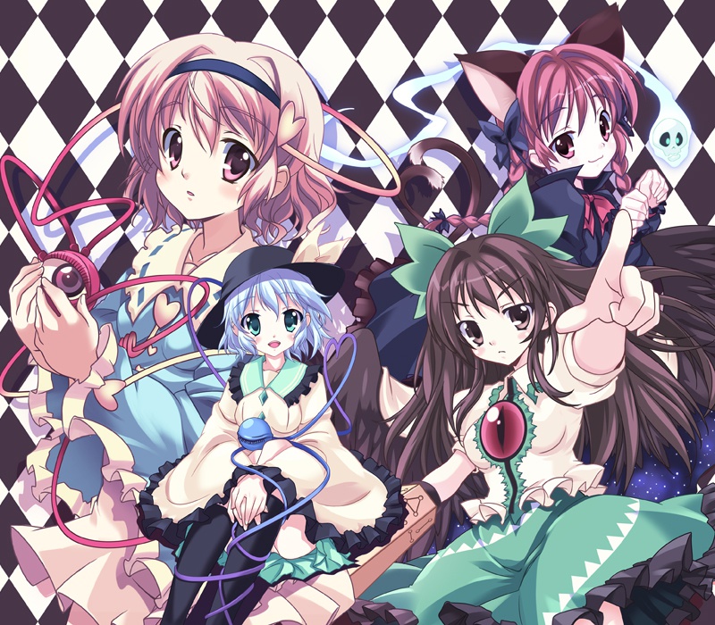 手帳型スマホケース さとこいとペット達 Android