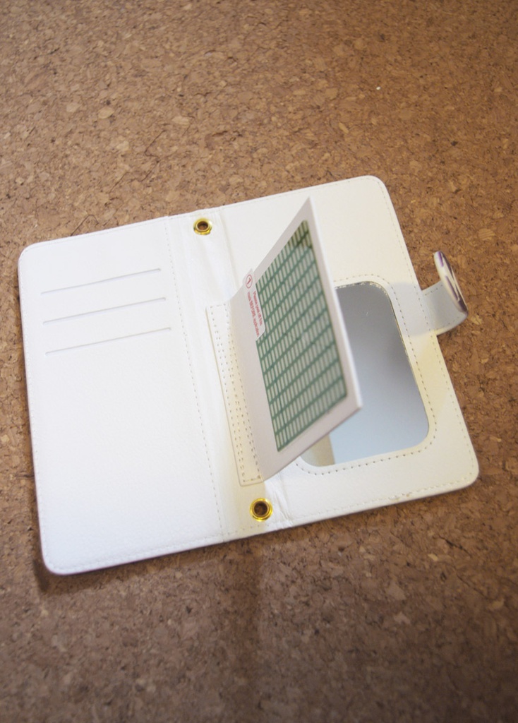 手帳型スマホケース さとこいとペット達 Android