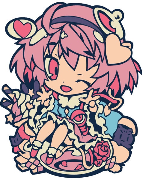 博麗神社例大祭新作 東方ラバーキーホルダー紫、藍、さとり