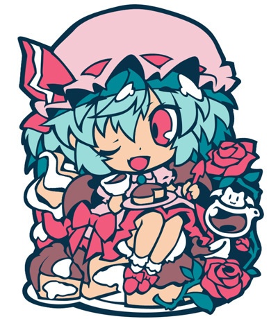 東方紅楼夢新作 ラバーキーホルダーこいし、レミリア、諏訪子