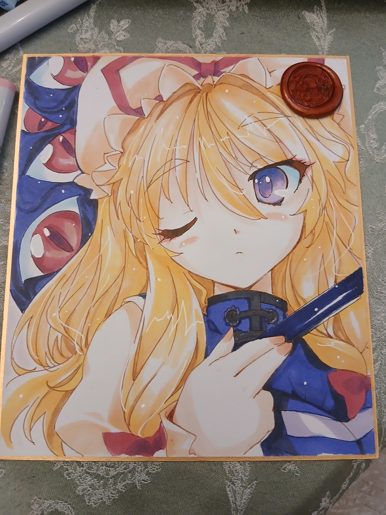 東方Project イラスト色紙 オーダー用