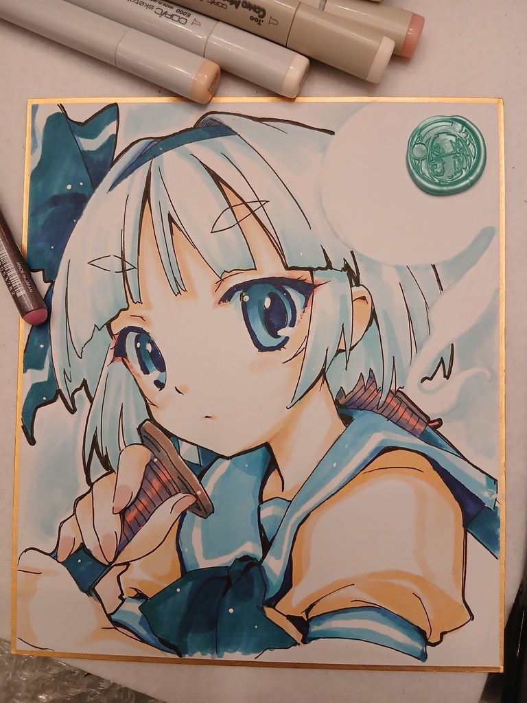 東方Project イラスト色紙 オーダー用
