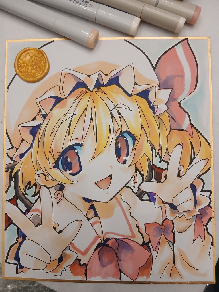 東方Project イラスト色紙 オーダー用