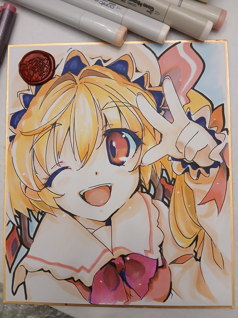 東方Project イラスト色紙 オーダー用