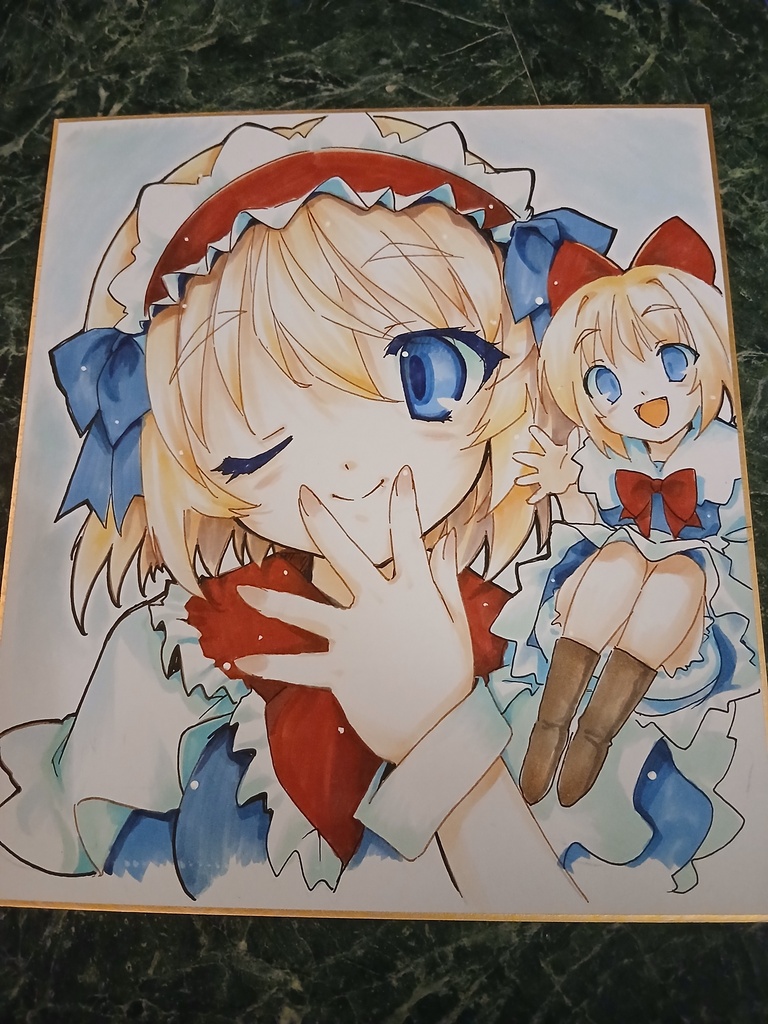 東方Project イラスト色紙 オーダー用