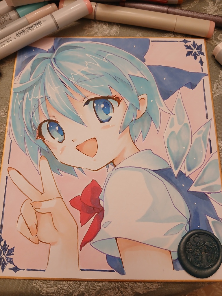 東方Project イラスト色紙 オーダー用