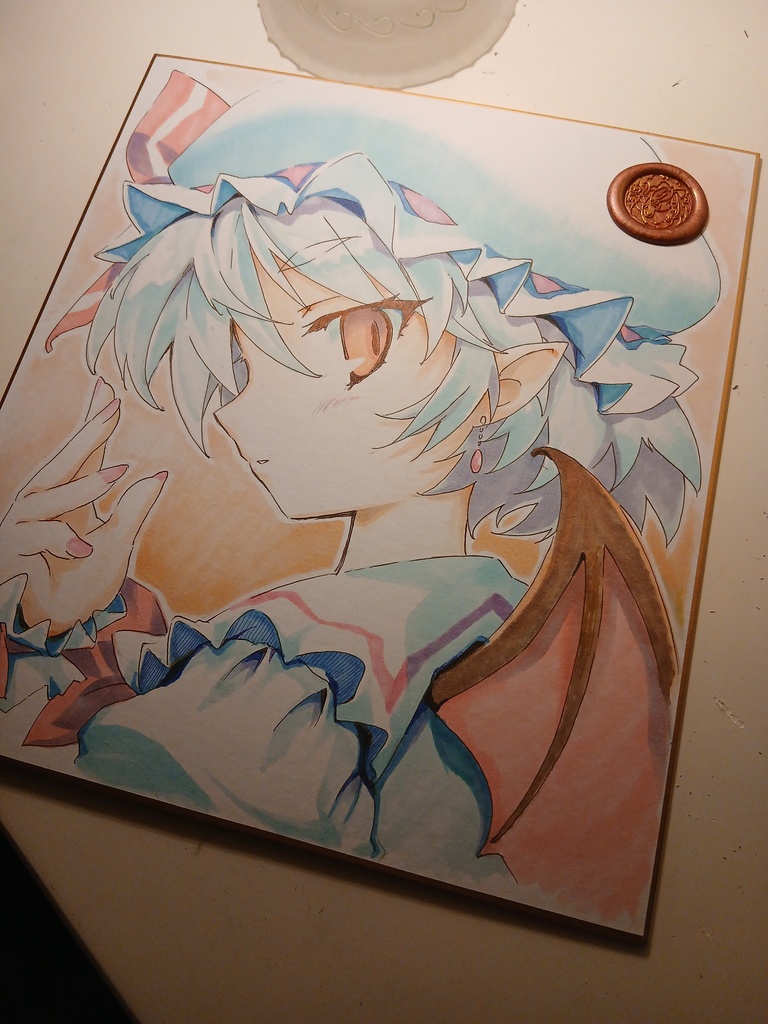 東方Project　イラスト色紙　オーダー用