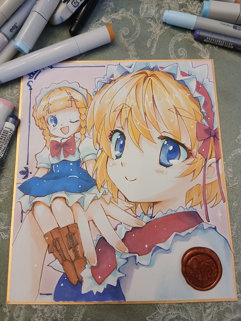 東方Project イラスト色紙 オーダー用