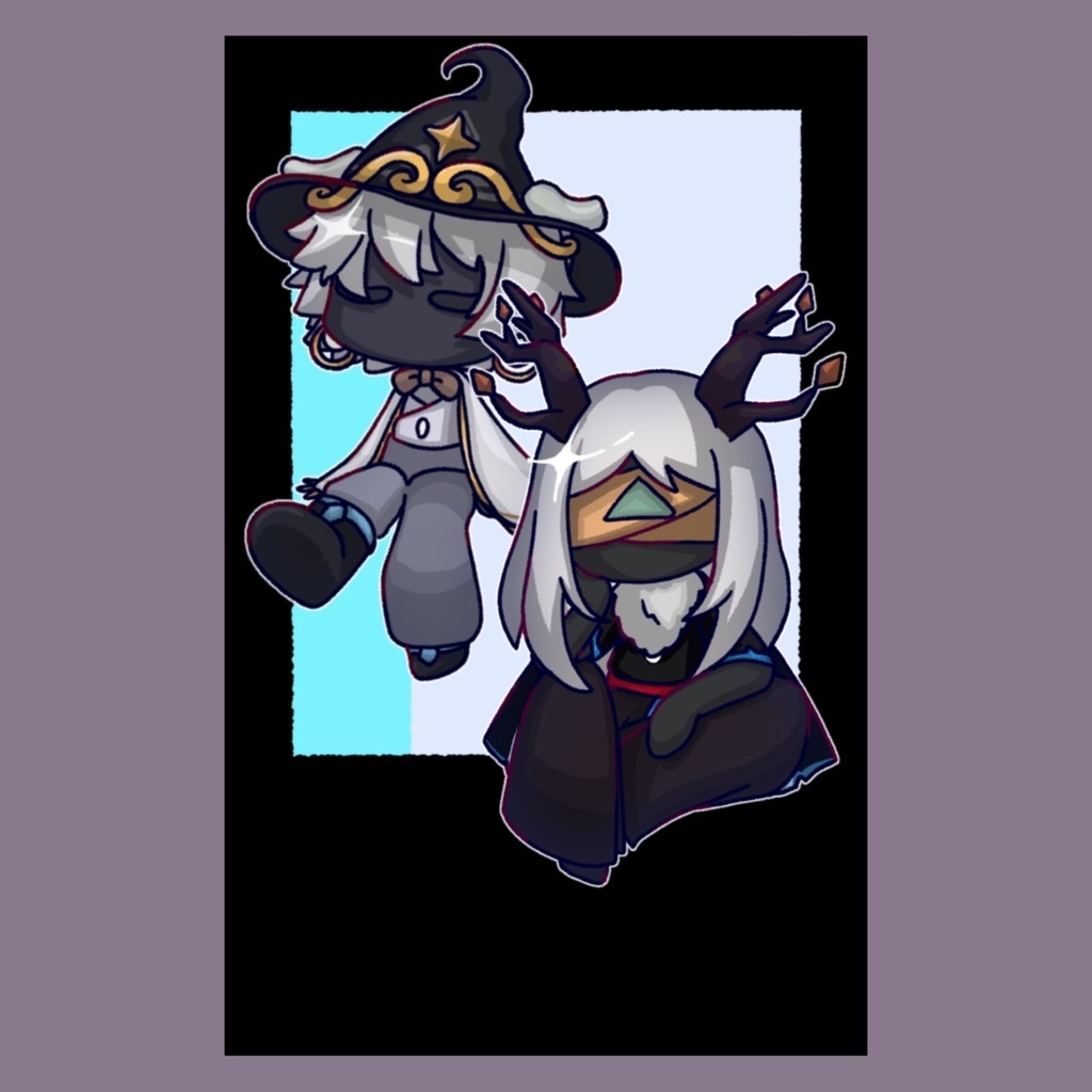翠＆シヴァいぬフォト風カード
