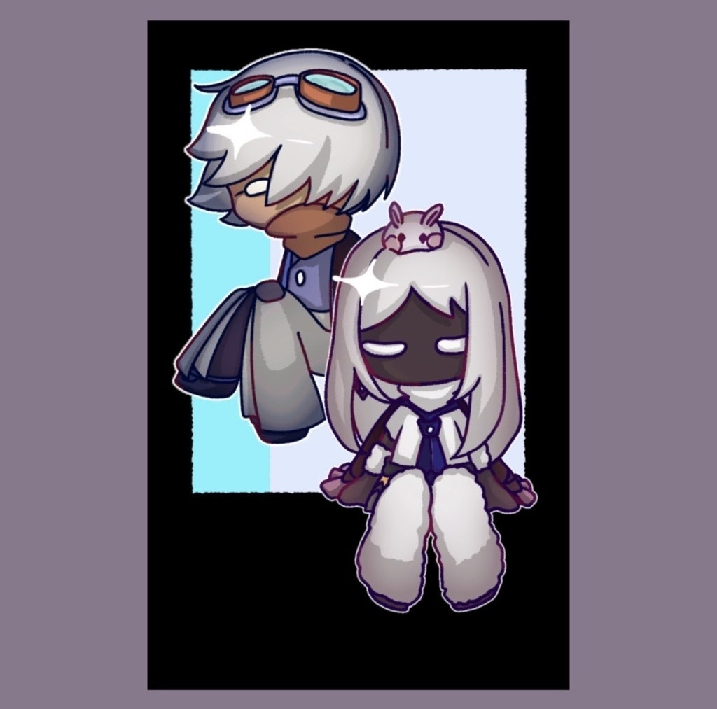 お姫＆ユズフォト風カード