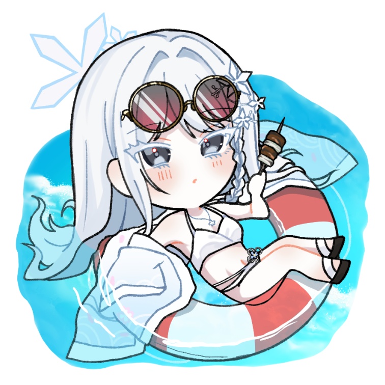 ナグサ(水着)アクリルキーホルダー