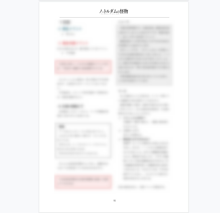 【CoC6版シナリオ】ノートルダムの怪物
