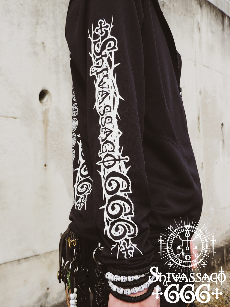 ドライジップパーカー -ソロモン72柱-