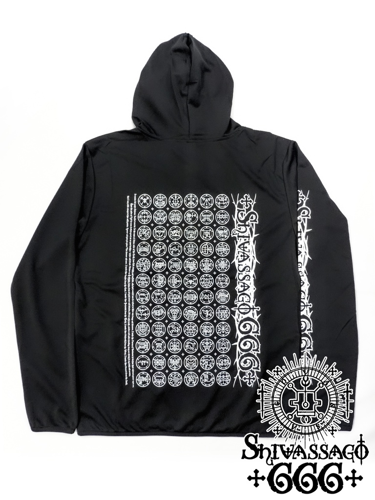 ドライジップパーカー -ソロモン72柱-