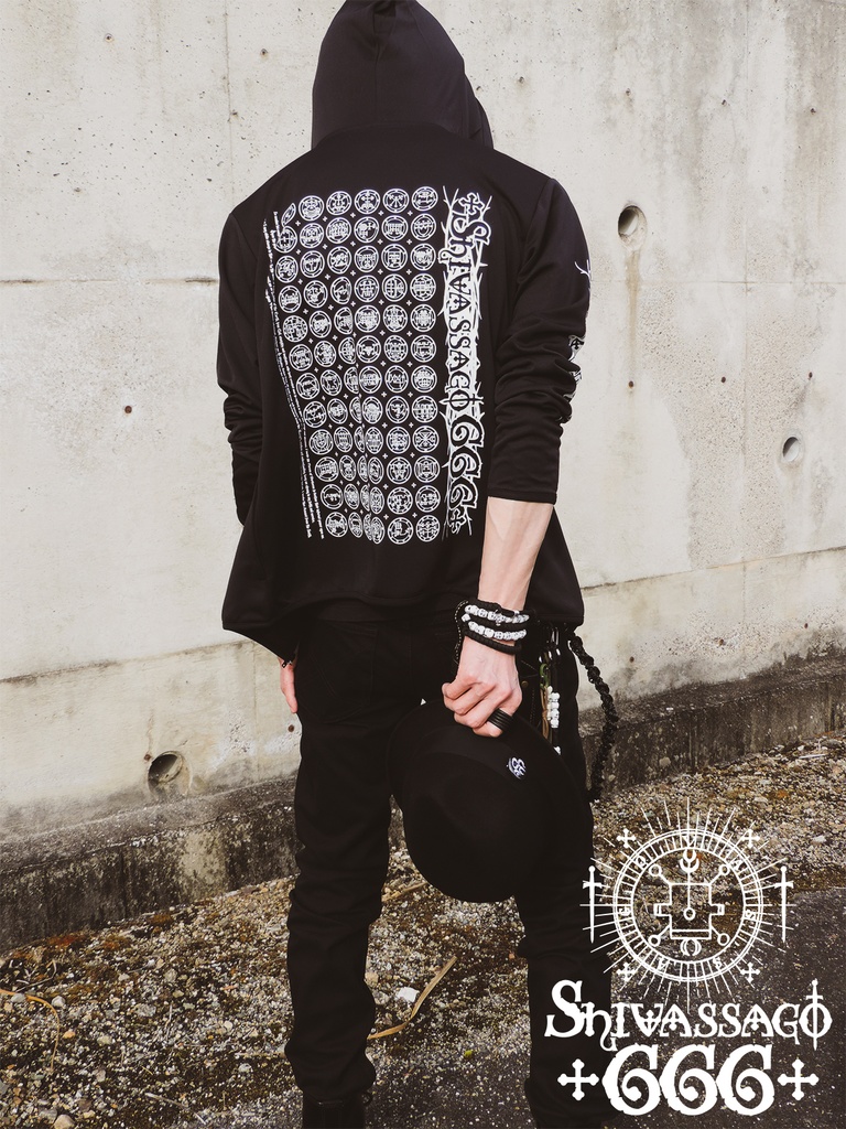 ドライジップパーカー -ソロモン72柱-