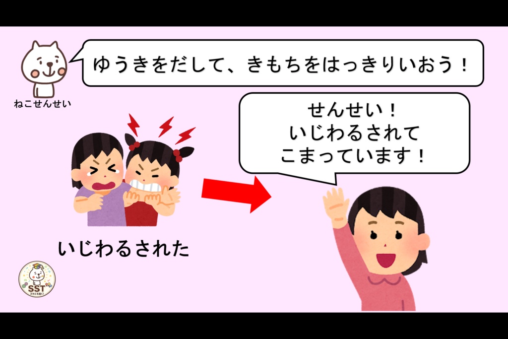 困った時どうしていいか分からないお子さんに向けたSST「こまったきもちをどうしよう?」
