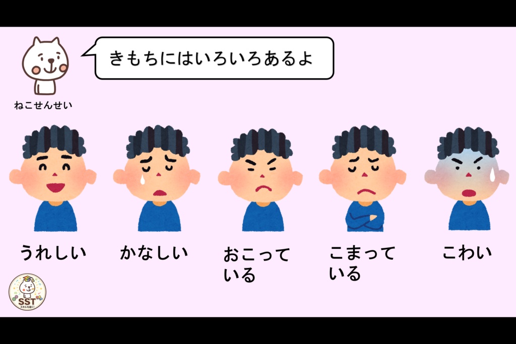 気持ちを伝えることが難しいお子さんへ向けたSST「じぶんのきもちをつたえよう!」