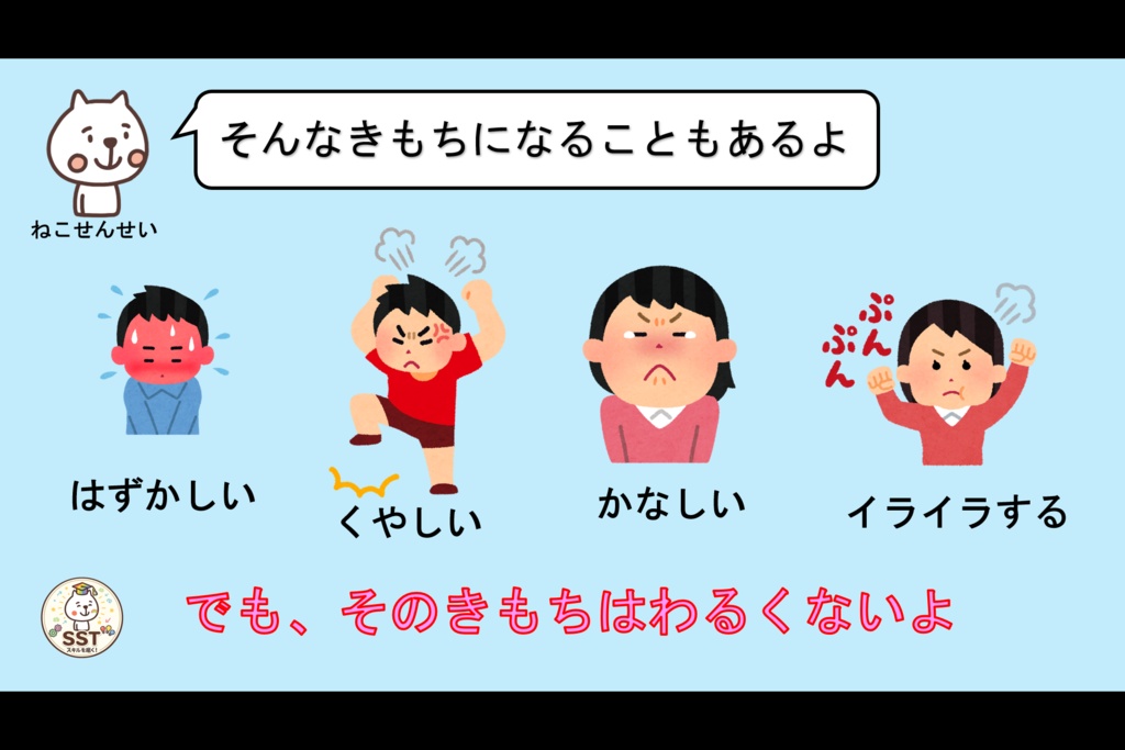 【PowerPoint SST】ことわられてもだいじょうぶ! ~いやなきもちとじょうずにつきあおう~