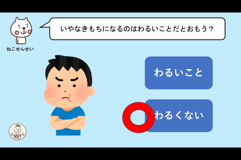 【PowerPoint SST】ことわられてもだいじょうぶ! ~いやなきもちとじょうずにつきあおう~