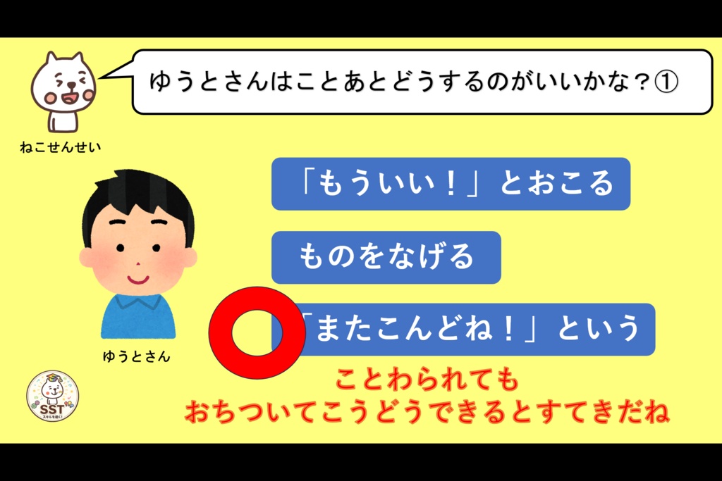 【PowerPoint SST】ことわられてもだいじょうぶ! ~いやなきもちとじょうずにつきあおう~