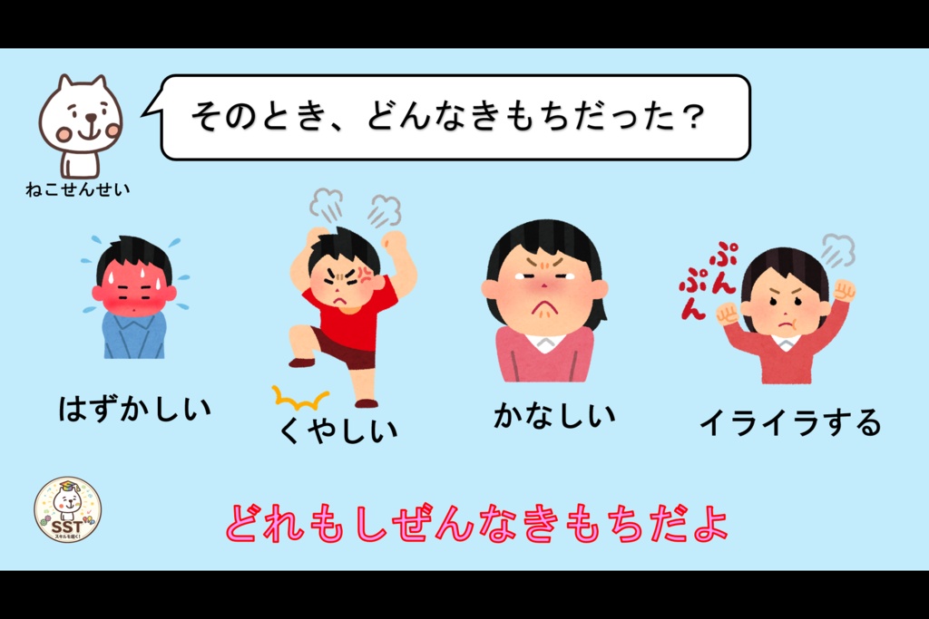 【PowerPoint SST】ことわられてもだいじょうぶ! ~いやなきもちとじょうずにつきあおう~