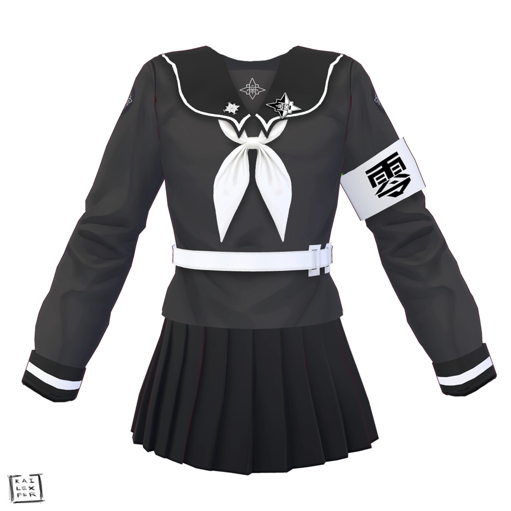 【Vroid用】 Hundred Line Defense Academy Uniform Danganronpa (Female Only)
