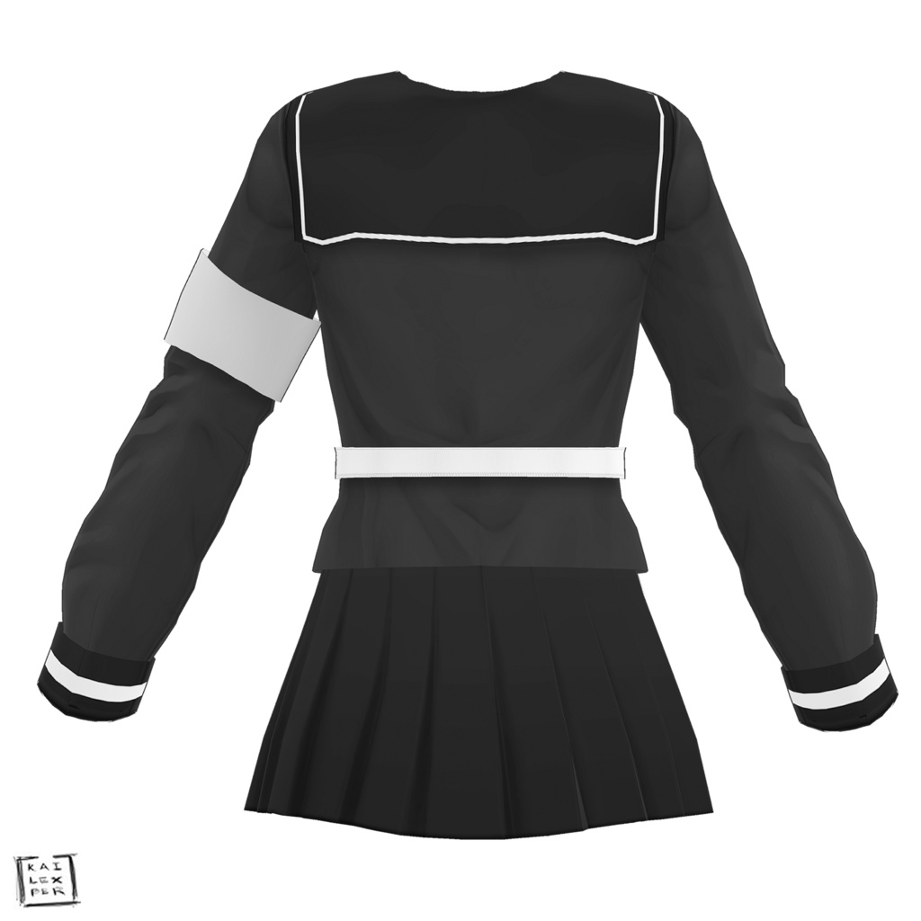 【Vroid用】 Hundred Line Defense Academy Uniform Danganronpa (Female Only)