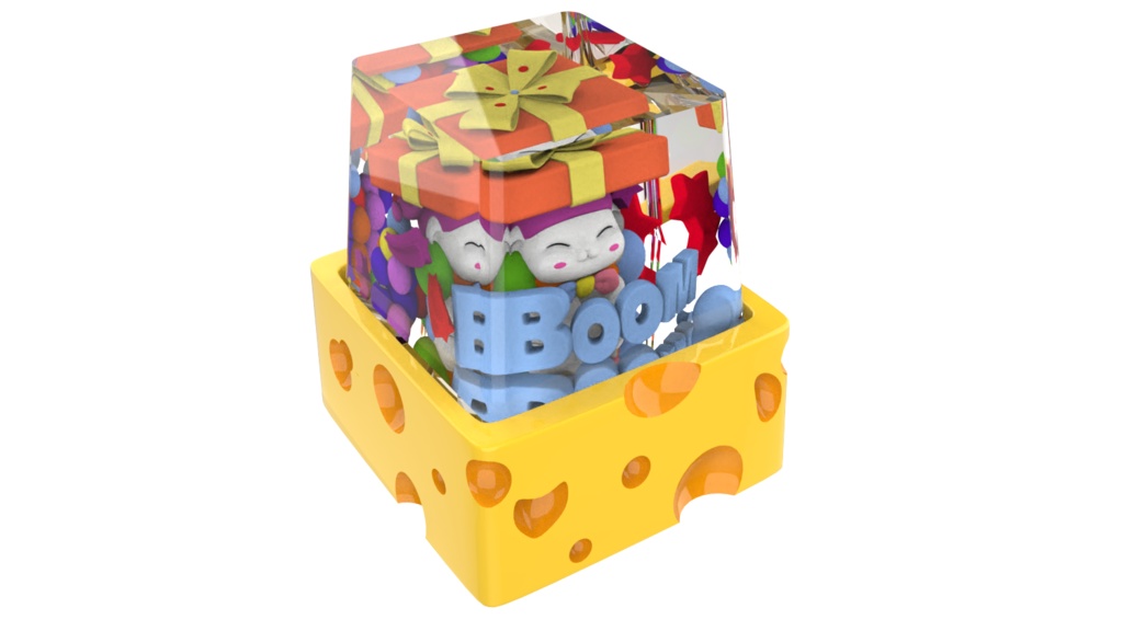 NU-NU elf artisan keycaps