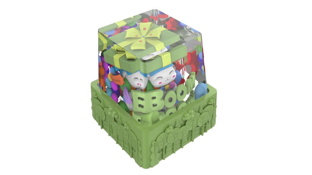 NU-NU elf artisan keycaps