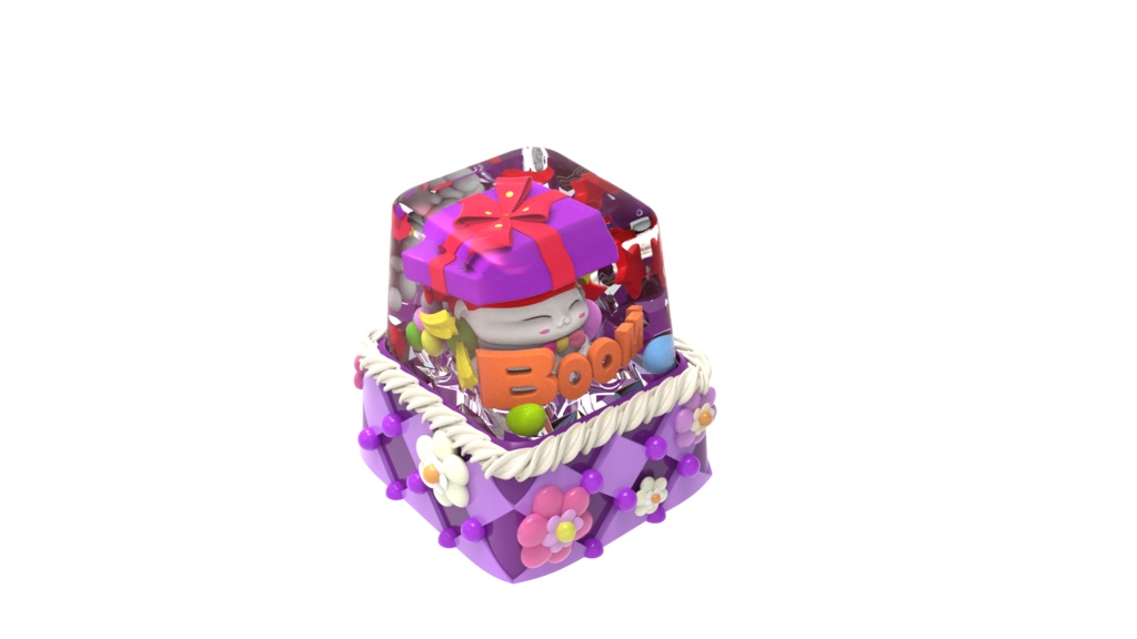 NU-NU elf artisan keycaps